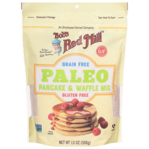 Bob's Red Mill Pancake & Waffle Mix, Gluten Free, Paleo