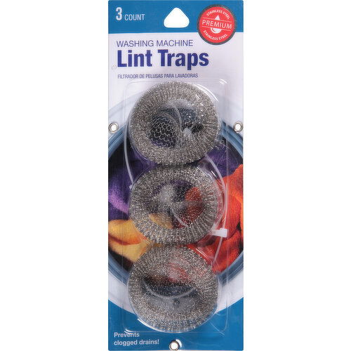 Jacent Lint Traps, Washing Machine