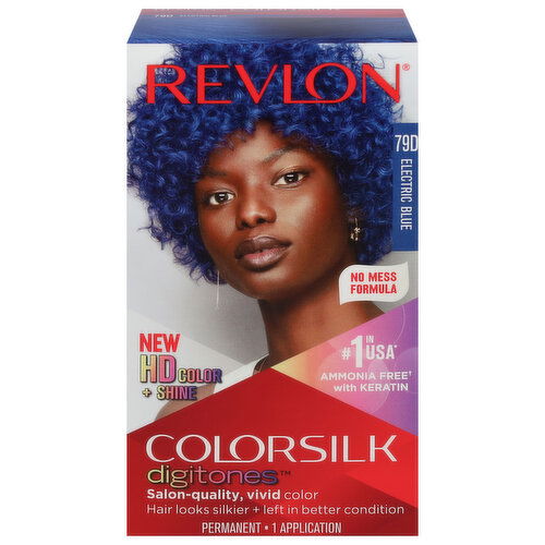 Revlon Permanent Hair Color, Electric Blue 79D