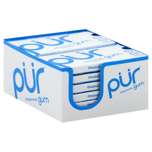 Pur Gum, Aspartame Free, Peppermint