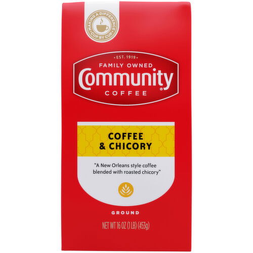 Community Coffee, Ground, Coffee & Chicory