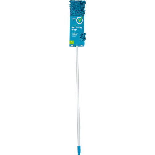 Simply Done Mop, Wet & Dry, Microfiber