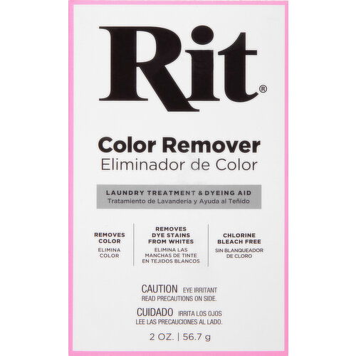 Rit Laundry Treatment & Dyeing Aid, Color Remover