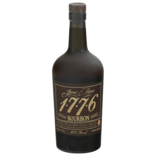 James & Pepper Whiskey, Straight Bourbon - 750 Milliliter