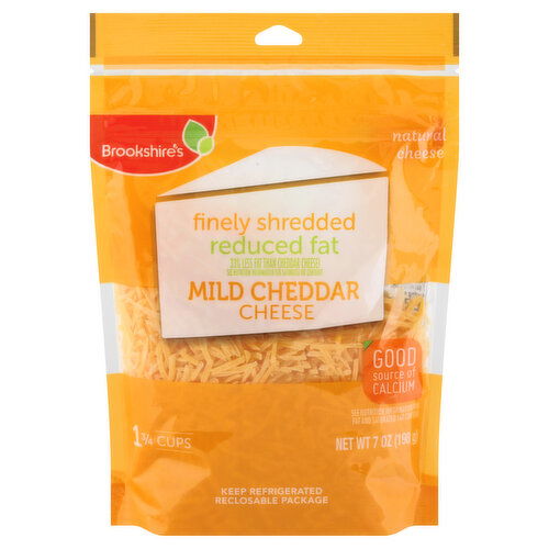 Brookshire's Finely Shredded 2% Mild Cheddar Cheese