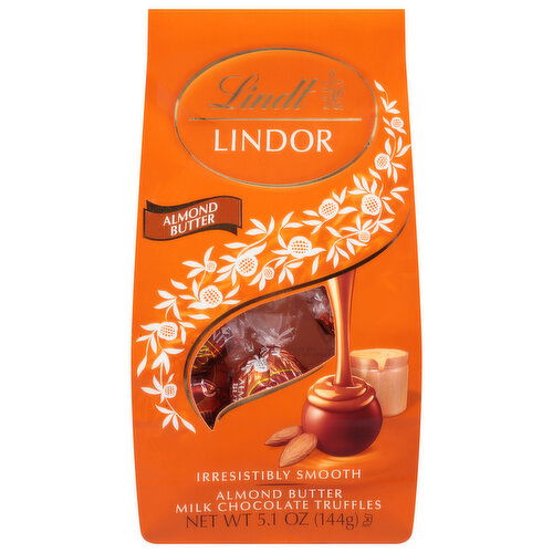 Lindt Milk Chocolate Truffles, Almond Butter