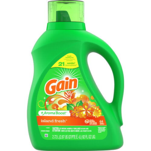 Gain Detergent, Island Fresh