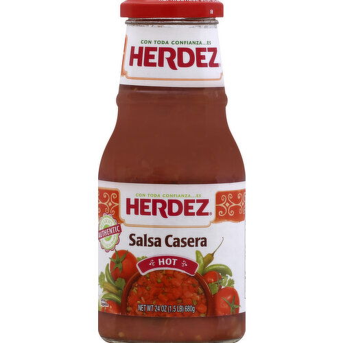 Herdez Salsa Casera, Hot