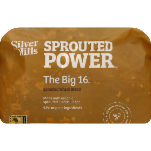 Silver Hills Bread, Wheat, Sprouted, The Big 16