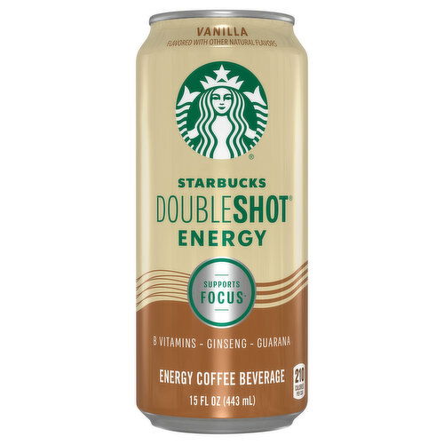 Starbucks Energy Coffee Beverage, Vanilla