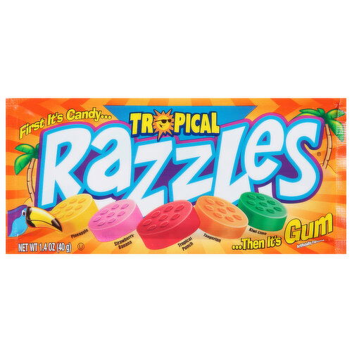 Razzles Candy, Tropical