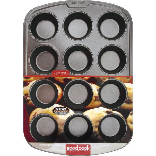 Good Cook Cupcake/Muffin Pan, 12 Cup