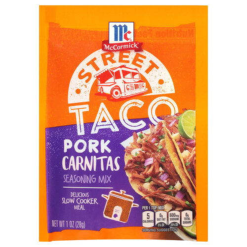 McCormick Street Taco Pork Carnitas Seasoning Mix