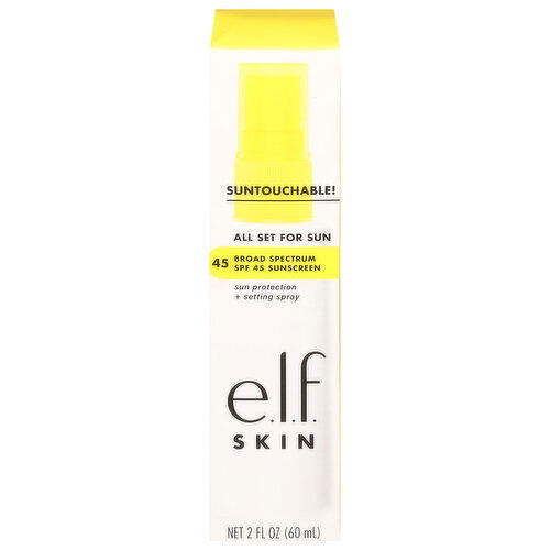 e.l.f. Sunscreen, Broad Spectrum SPF 45