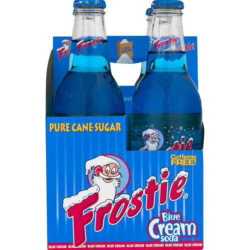 Frostie Soda, Caffeine Free, Blue Cream