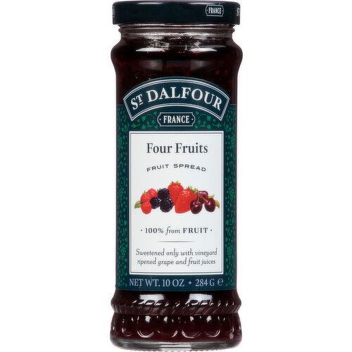 St Dalfour Fruit Spread, Four Fruits