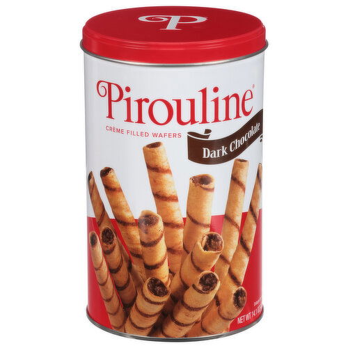 Pirouline Creme Filled Wafers, Dark Chocolate