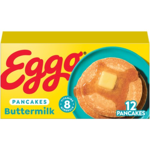 Eggo Frozen Pancakes, Buttermilk - 14.8 Ounce