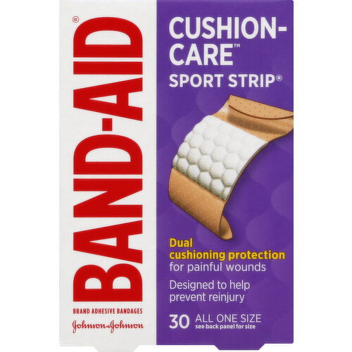 Band Aid Bandages, Sport Strip, All One Size