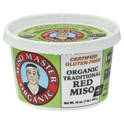 Miso Master Miso, Organic, Traditional Red