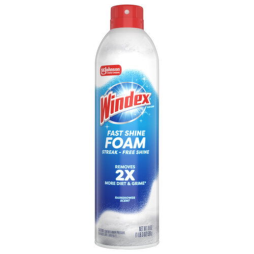 Windex Glass Cleaner, Rainshower Scent