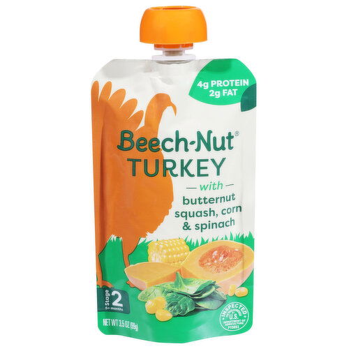 Beech-Nut Turkey, Stage 2 (6+ Months) - 3.5 Ounce