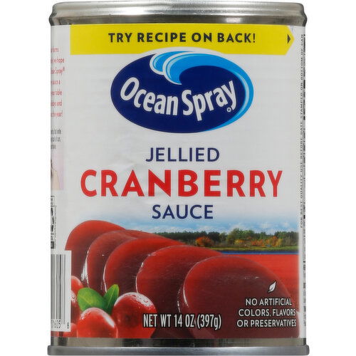 Ocean Spray Cranberry Sauce, Jellied