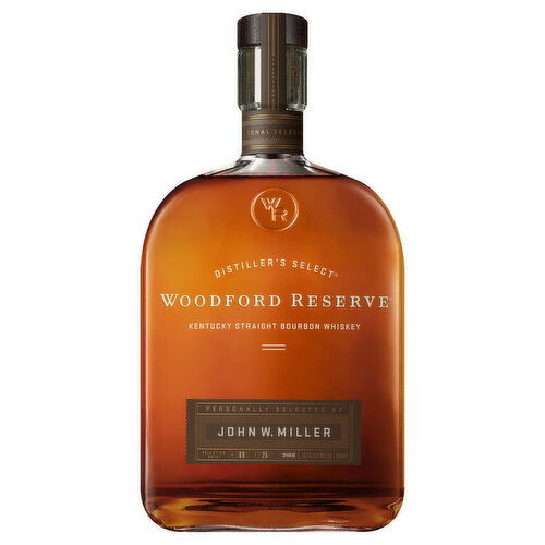 Woodford Reserve Bourbon, Kentucky Straight Bourbon Whiskey - 1 Liter