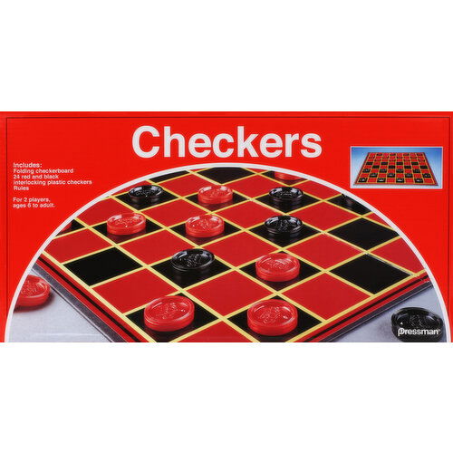 Pressman Game, Checkers - 1 Each