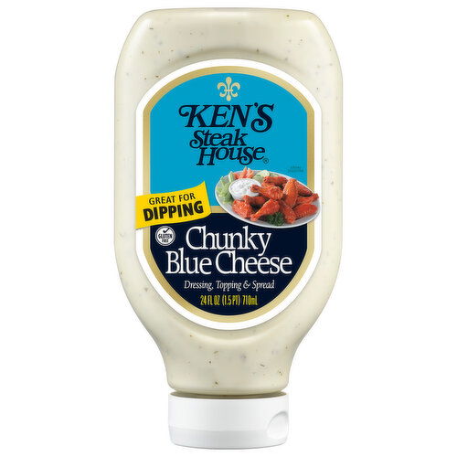 Ken's Steak House Dressing, Topping & Spread, Chunky Blue Cheese