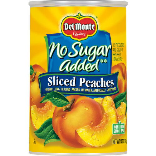 Del Monte Sliced Peaches, No Sugar Added