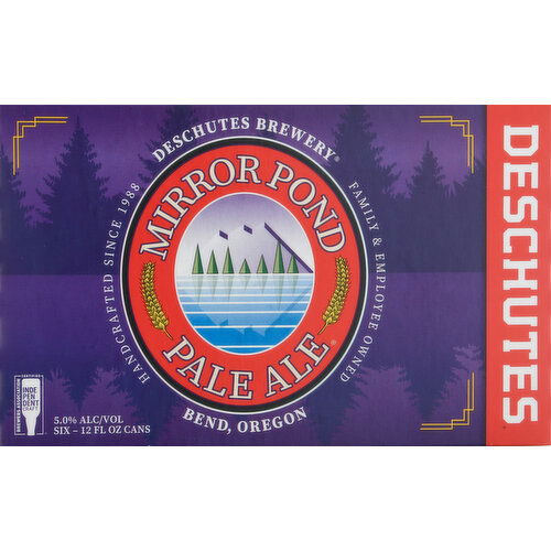 Deschutes Beer, Pale Ale, Mirror Pond