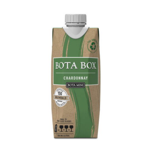 Bota Mini Chardonnay White Wine