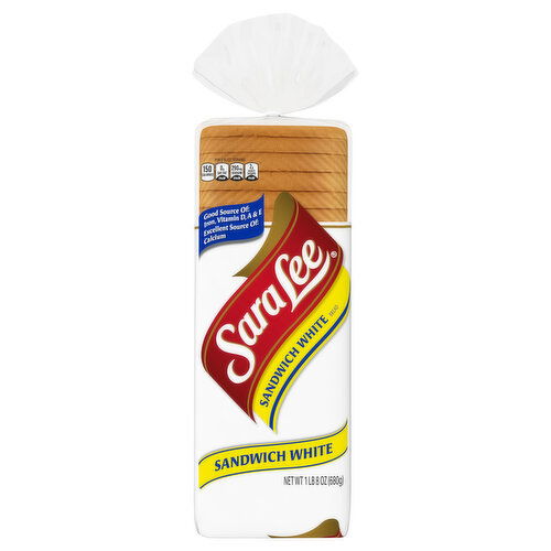 Sara Lee Bread, Sandwich, White