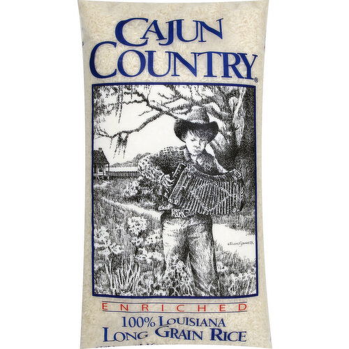 Cajun Country Rice, Enriched, Long Grain, 100% Louisiana