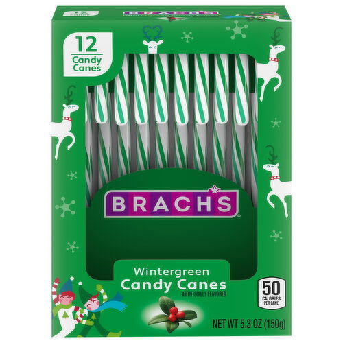 Brach's Candy Canes, Wintergreen