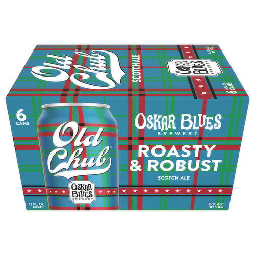 Oskar Blues Brewery Beer, Scotch Ale, Old Club