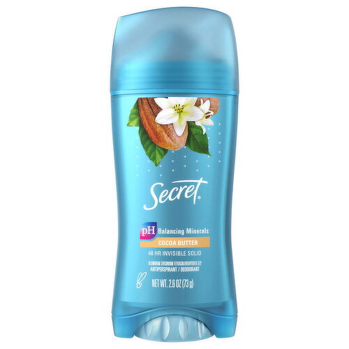 Secret Antiperspirant, Cocoa Butter Scent