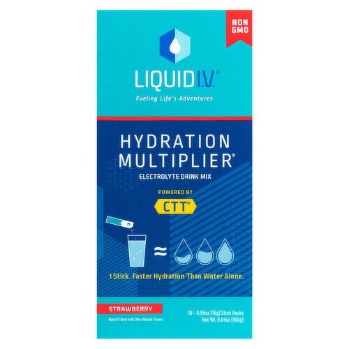 Liquid I.V. Electrolyte Drink Mix, Strawberry