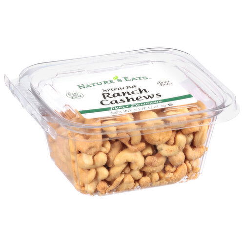 Nature's Eats Cashews, Sriracha Ranch