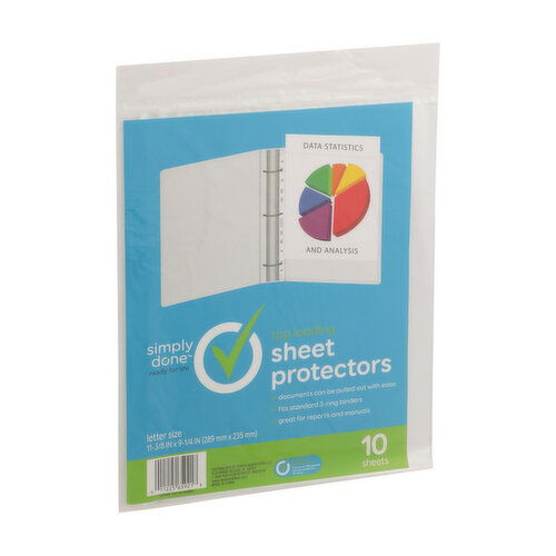 Simply Done Sheet Protectors