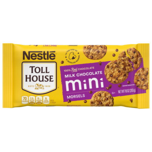 Toll House Milk Chocolate Mini Morsels - 10 Ounce