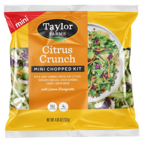 Taylor Farms Citrus Crunch Mini Chopped Salad Kit