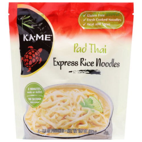 Ka-Me Rice Noodles, Express, Pad Thai