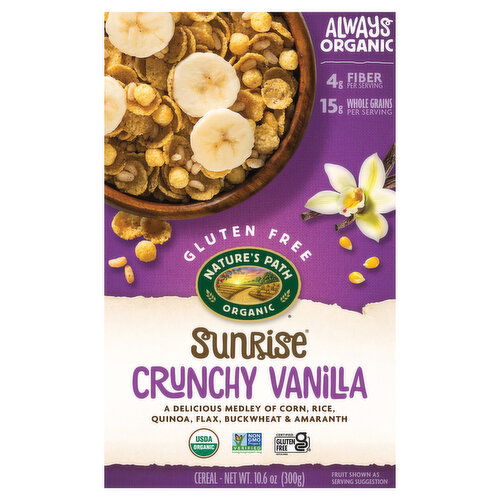 Nature's Path Organic Cereal, Crunchy Vanilla