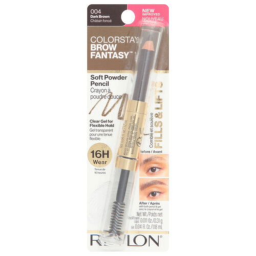 Revlon Soft Powder Pencil, Dark Brown 004