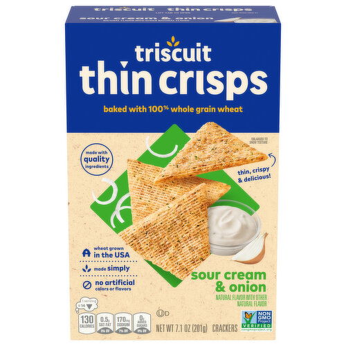 Triscuit Crackers, Sour Cream & Onion