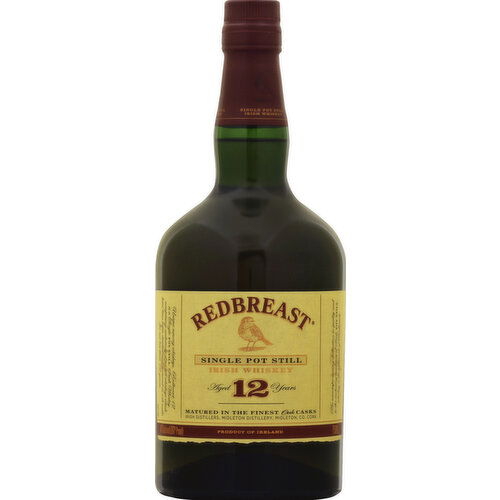 Redbreast Irish Whiskey, Single Pot Still - 750 Milliliter
