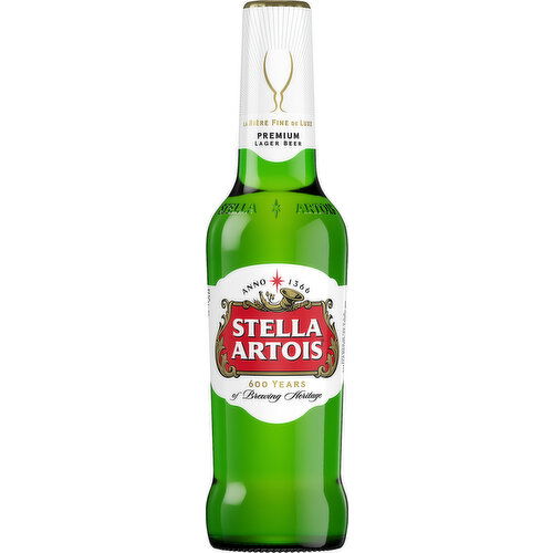 Stella Artois Beer, Lager, Premium