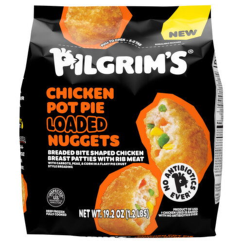 Pilgrim's Nuggets, Loaded, Chicken Pot Pie